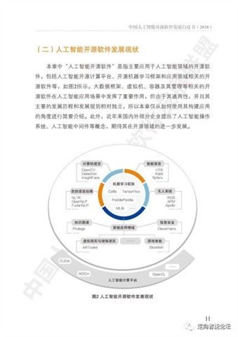 《中國人工智能開源軟件發(fā)展白皮書2018》及人工智能基礎軟件開發(fā)解讀